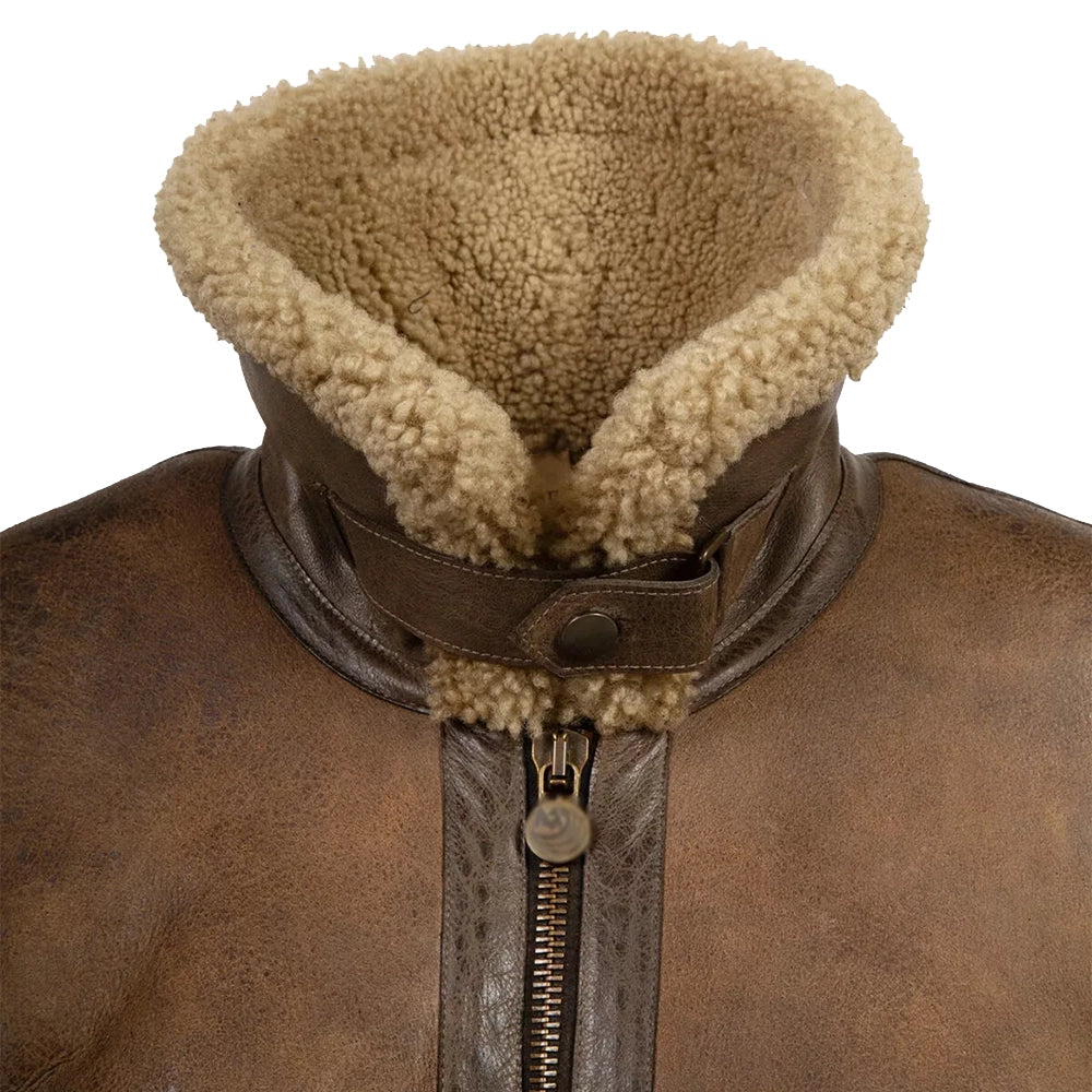 Arnold Schwarzenegger B6 Shearling Jacket