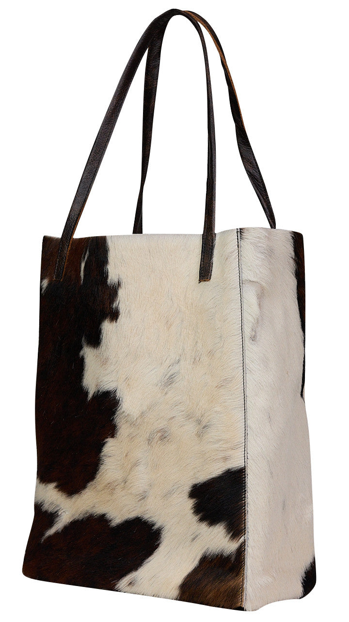 Classic Cowhide Leather Tote Bag With Timeless Handmade Style