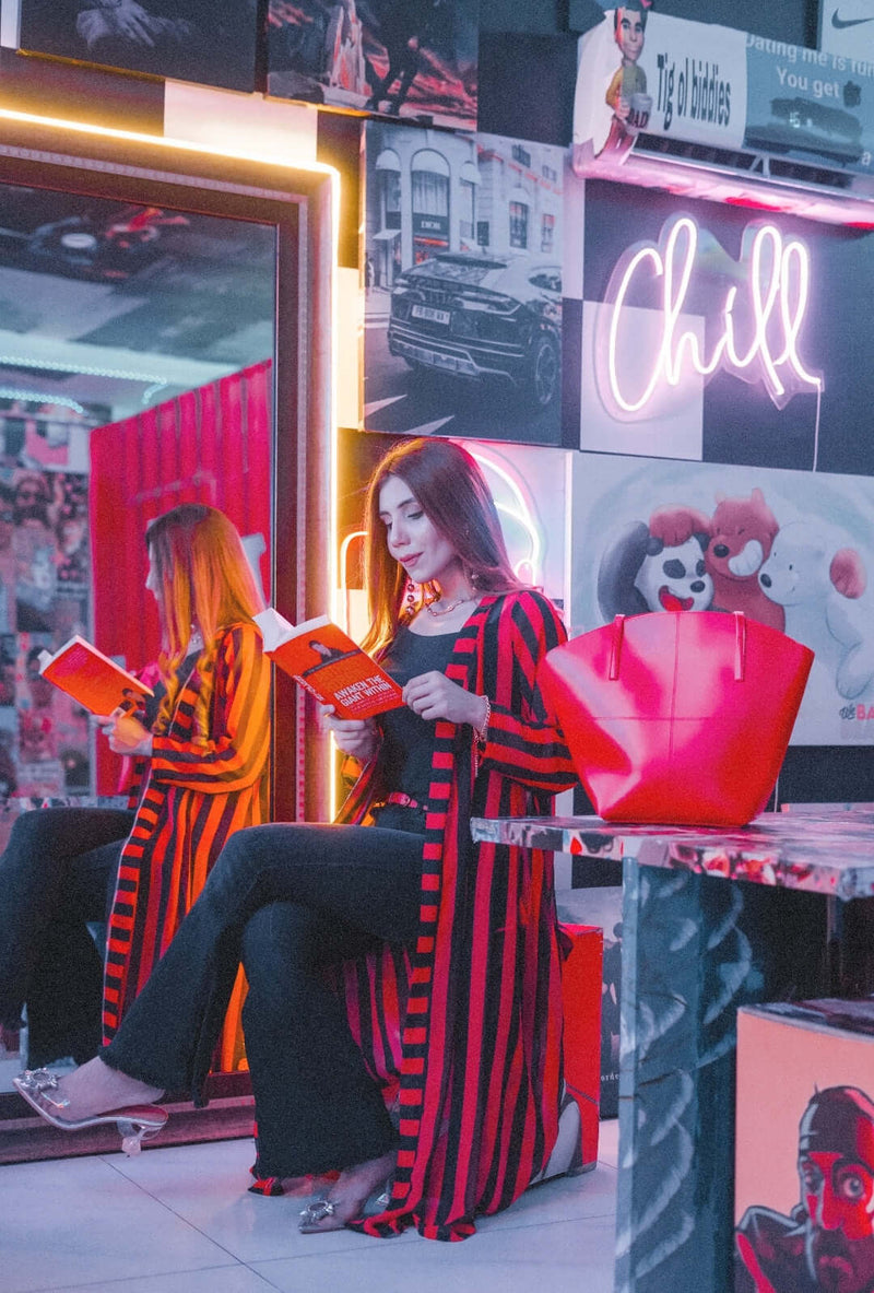 Tote Shoulder Red - Leftover