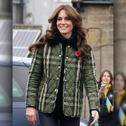 Kate Middleton Quilted Jacket