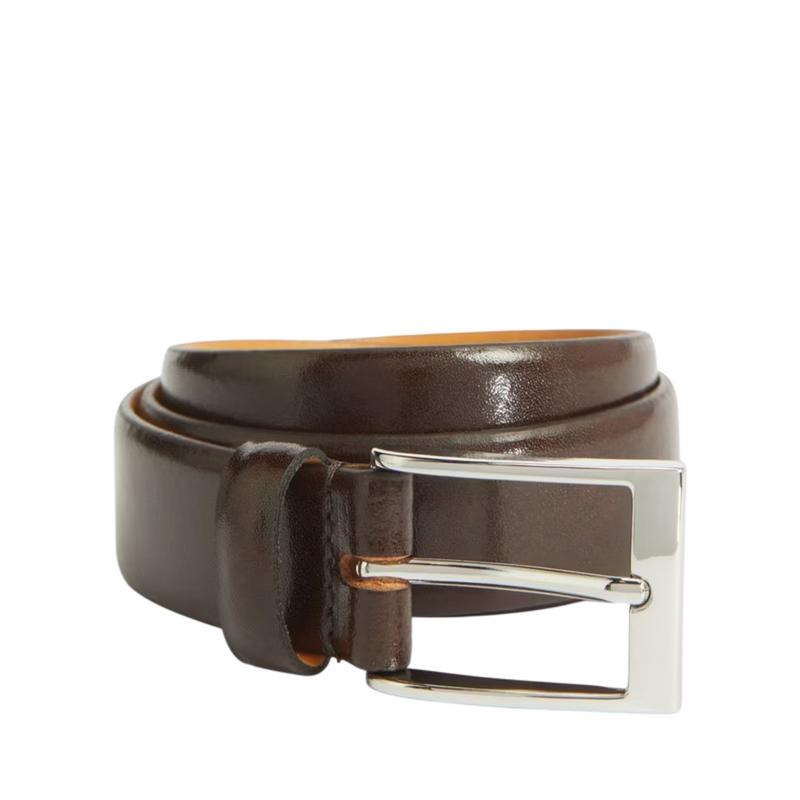 30mm Formal Leather Belt Medium