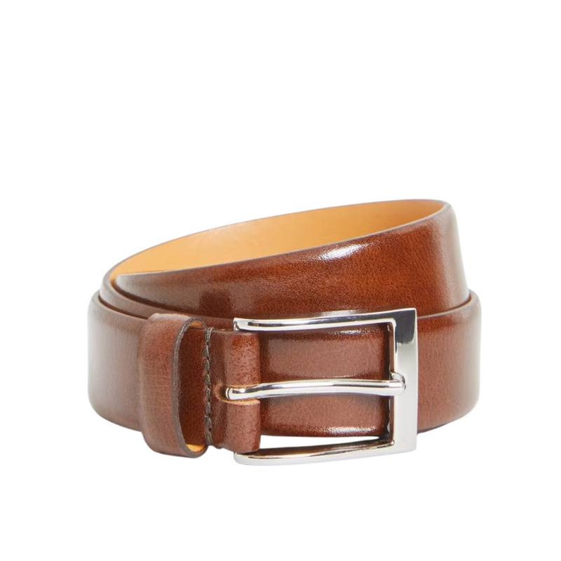 30mm Formal Leather Belt Medium